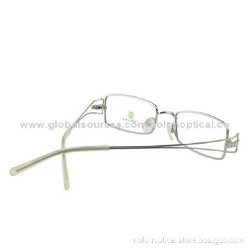 Stainless steel Full-Rim with Fold End-piece Women's Eyeglass FramesNew